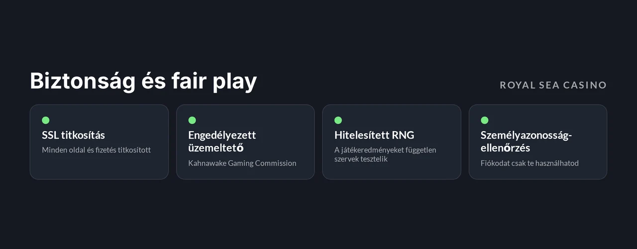 Négy biztonsági garanciát ismerd